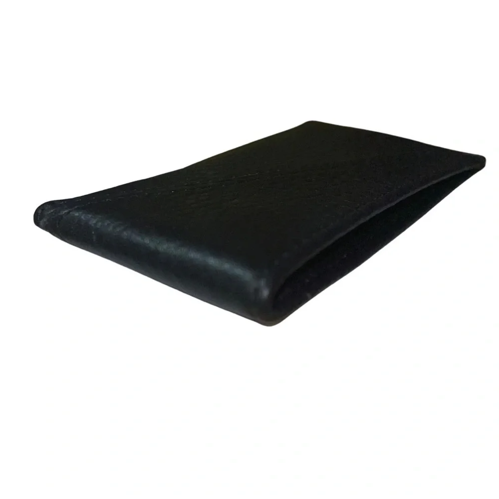 Hammitt LA Slim Minimalist Metro Leather Card Holder Wallet - Black NWOT